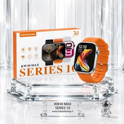ساعت هوشمند KEQIWEAR مدل KW30 Max با ۷ بند