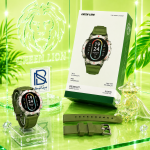 ساعت هوشمند GREEN LION مدل GEAR FIT سیلور