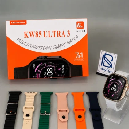 ساعت هوشمند KEQIWEAR مدل KW85 ULTRA3 با 7بند متنوع