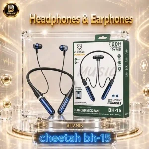 هندزفری گردنی CHEETAH DIAMOND مدل BH-15 با دو باتری