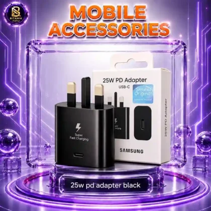 آداپتور 25 وات SAMSUNG اورجینال با پورت تایپ سی