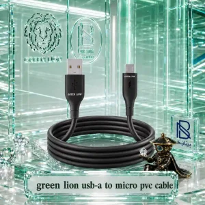 کابل شارژ GREEN LION مدل USB-A TO MICRO