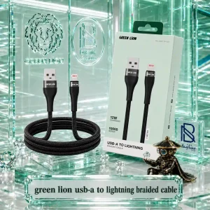 کابل شارژ آیفون GREEN LION مدل USB-A TO LIGHTNING