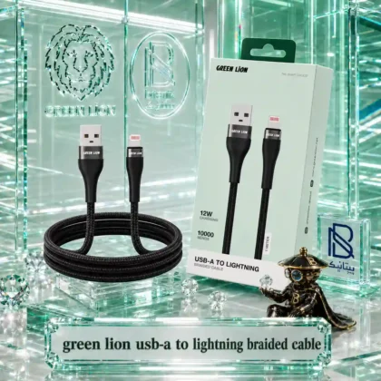 کابل شارژ آیفون GREEN LION مدل USB-A TO LIGHTNING