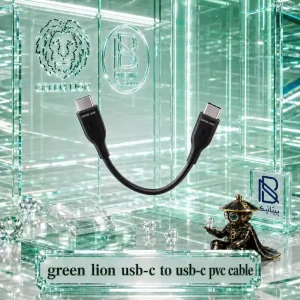 کابل دو سر تایپ سی GREEN LION طول 30 سانت