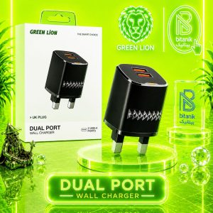 آداپتور GREEN LION مدل DUAL PORT توان 20W