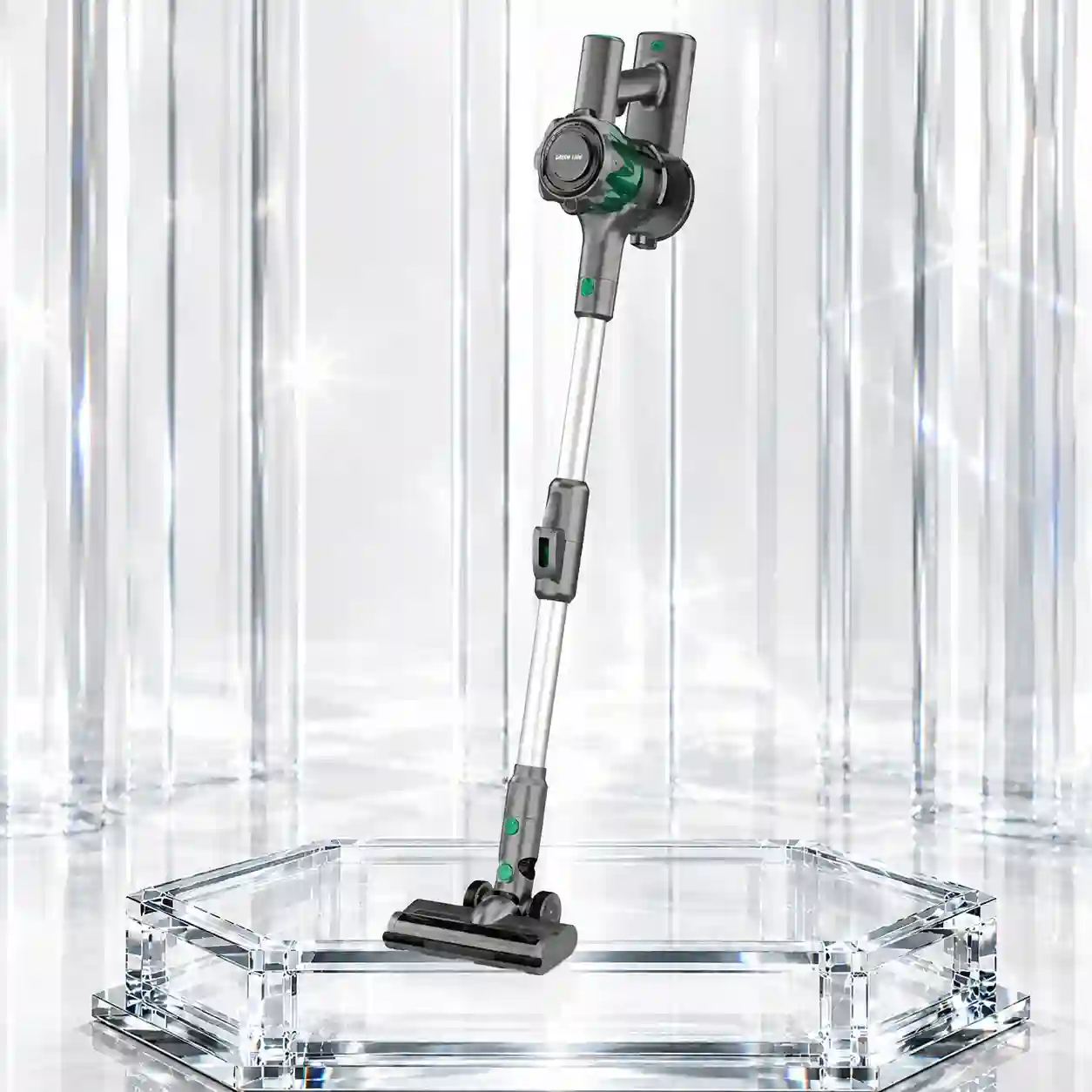 جارو شارژی عصایی GREEN LION مدل LITE VACUUM CLEANER
