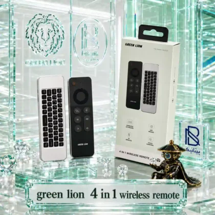 ریموت کنترل بی سیم GREEN LION مدل 4IN1 با کیبورد
