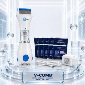 شپش گیر برقی LICETEC مدل V-COMB