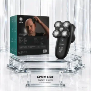 {GNROTM54SBK} Green Lion Rotary Shaver 5 in 1 Grooming Kit - Black