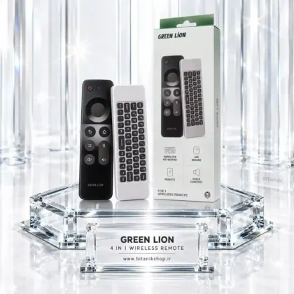 ریموت کنترل بی سیم GREEN LION مدل 4IN1 با کیبورد